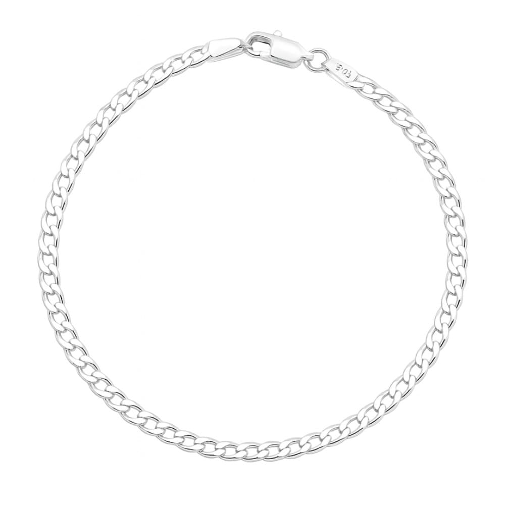 Pulseira Masculina Groumet em Prata 925