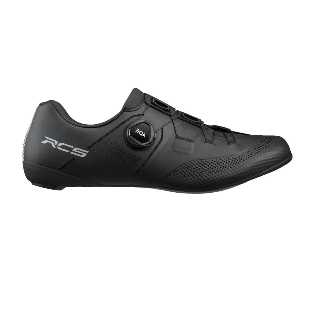 Sapatilha Ciclismo Shimano RC503 Road Carbono Preta Speed Stiff Adulto