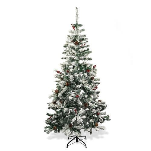 Arvore Natal Luxo 180cm Verde Denso 611 Galhos Pinheiro Decoracao Festiva