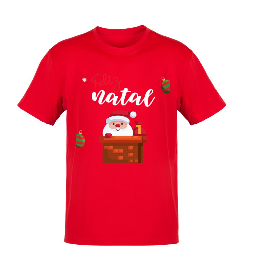 Linda Camisa, Camiseta, Natal 100% Algodão Envio Rapido.