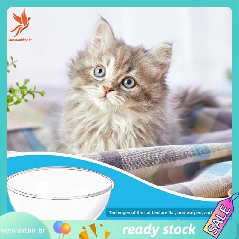 [victordobbin.br] Móveis Para Gatos Com Espaço Pequeno , Casa Transparente , Animais De Estimação , Substituição Antiarr