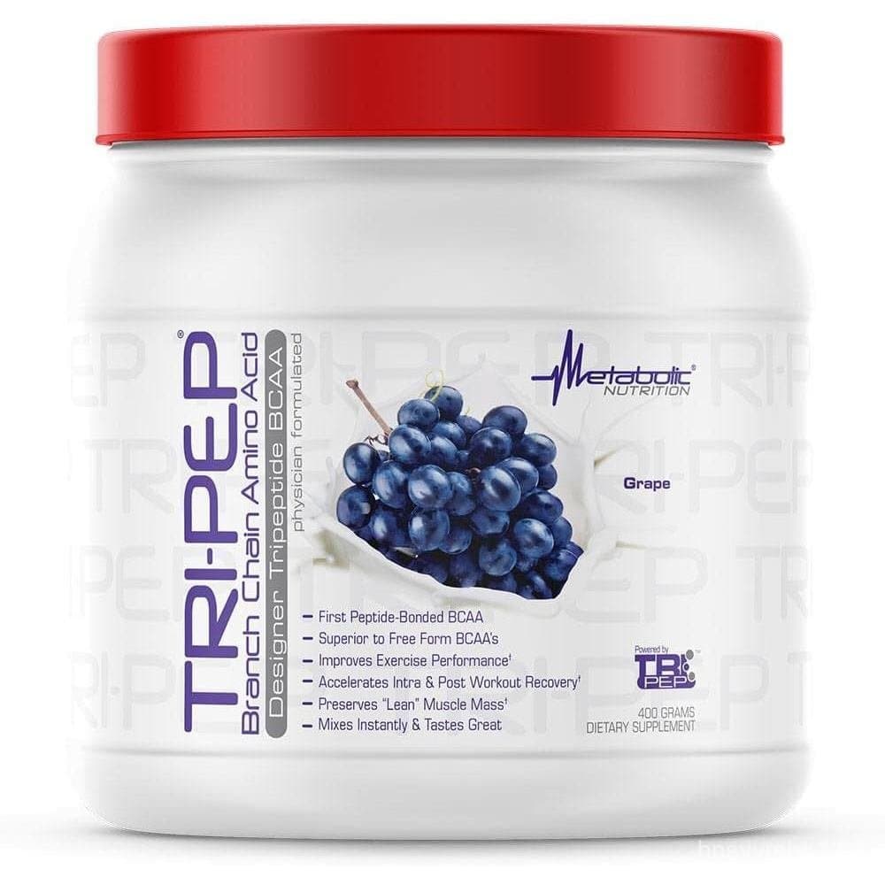 Nutrição Metabólica - TRIPEP - Tri-Peptídeo de Aminoácidos de Cadeia Ramificada, Pó BCAA, Suplemento Pré, Durante e Pós-