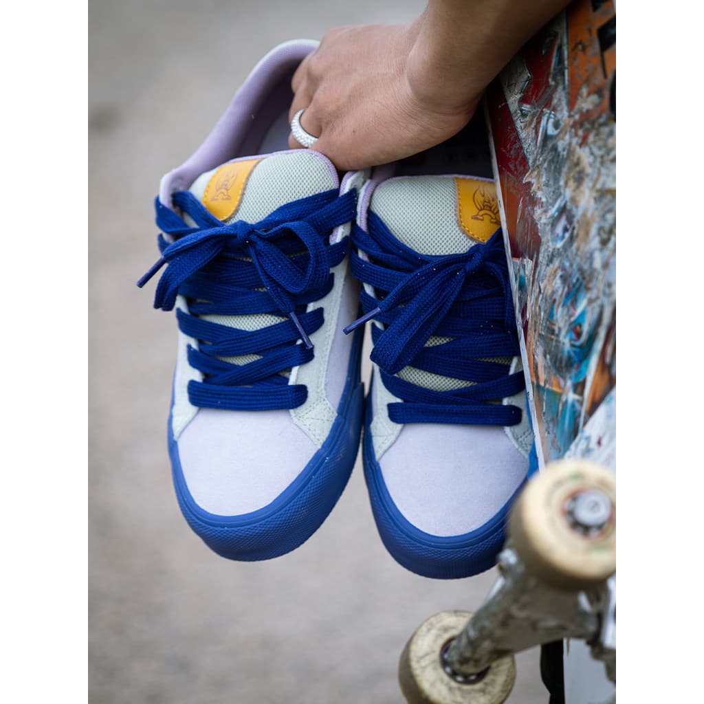 Jiluke novo estilo urso série masculino feminino Casual azul roxo cor sapatos de pão resistente ao desgaste absorção de