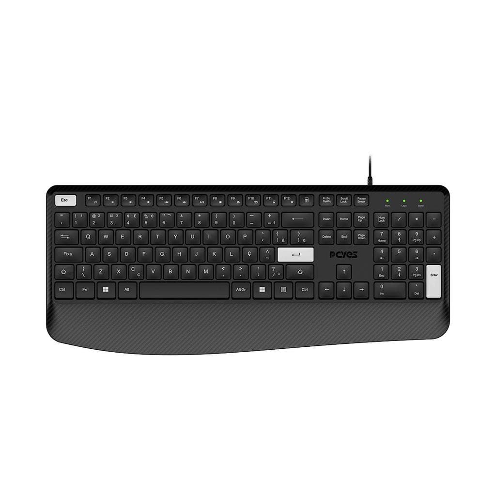 Teclado Usb Pcyes Extra Abnt2 - Ptexp