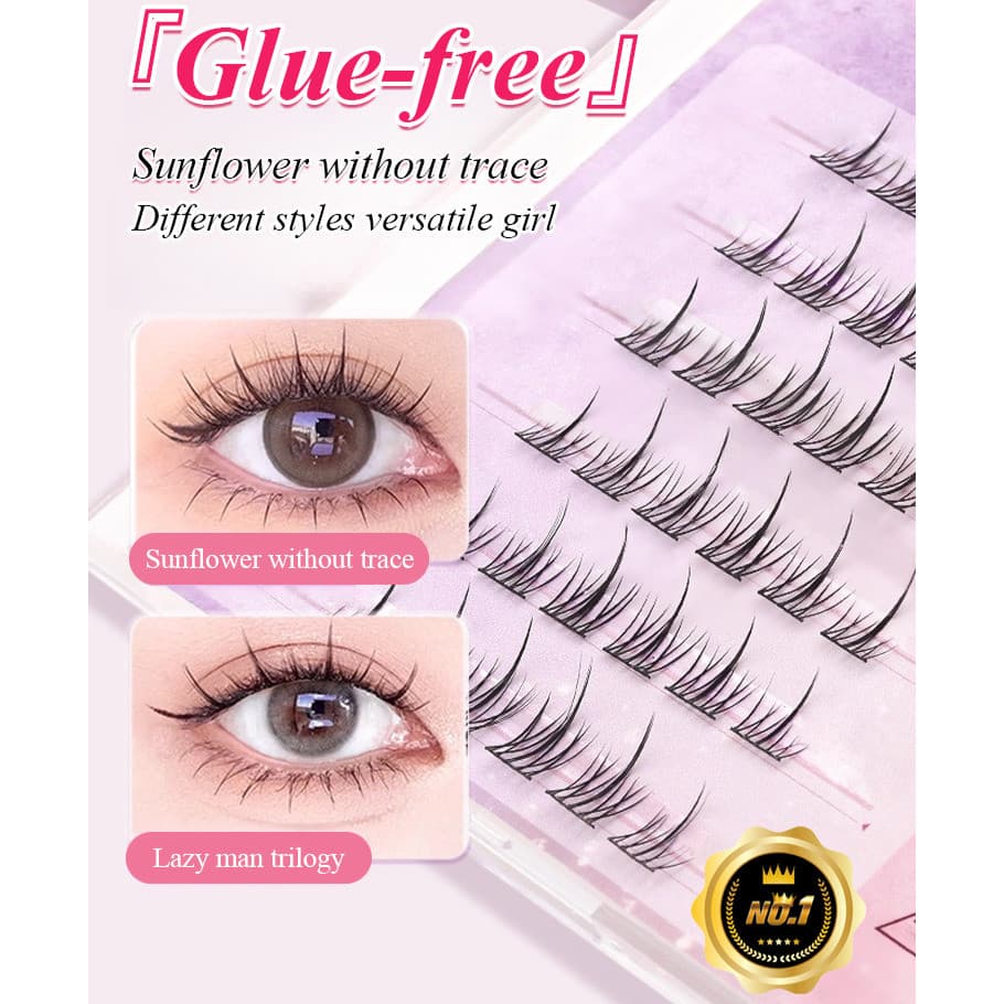 [Extra Large Volume] 10 Pairs False Eyelashes Dramatic Oversized/Reusable/Long-Lasting Lashes