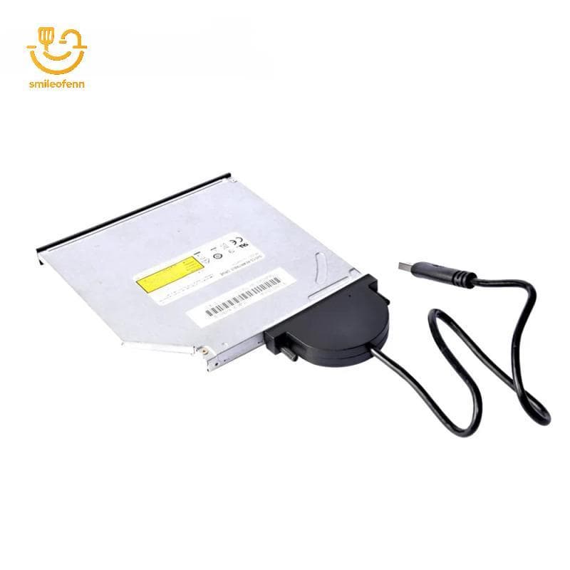 smileofenn USB 2.0 SATA Cabo Adaptador De Driver Óptico De Unidade CD/DVD-ROM Para PC Laptop Notebook br