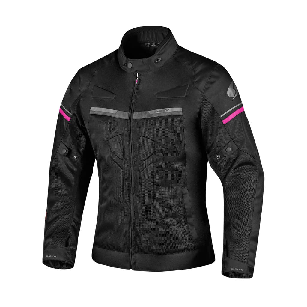 KIT JAQUETA MOTOQUEIRO MOTOCICLISTA SUPER VENT VENTILADA SHIVER FEMININA VERÃO CALOR + LUVA DART 2 ESTILO BREEZE X11