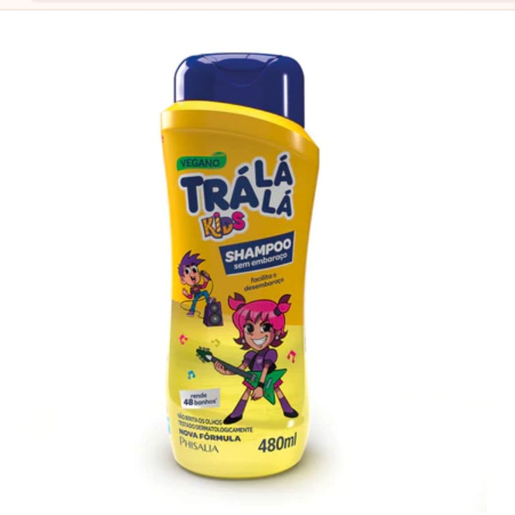 Shampoo Infantil Phisalia Trá Lá Lá Sem Embaraço 480ml