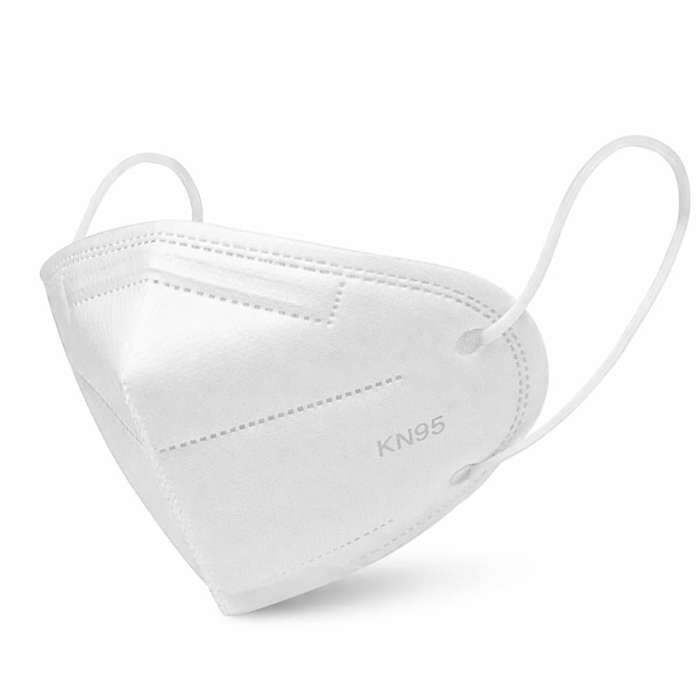 MÁSCARA TIPO KN95  4 CAMADAS E CLIP DESCARTÁVEL BRANCA UNITÁRIA - MEDIX