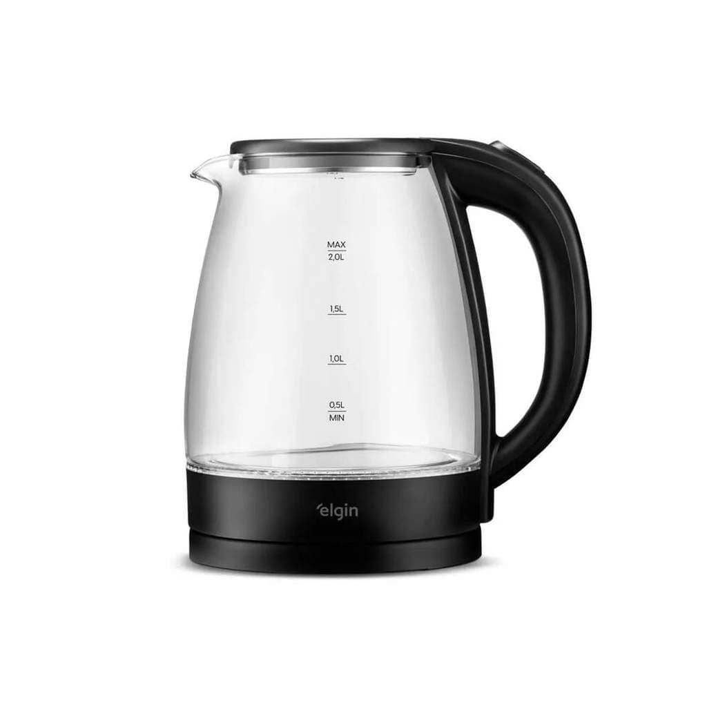 Chaleira Elétrica Visio Glass 1.200w 2Lts  127v - Elgin NB