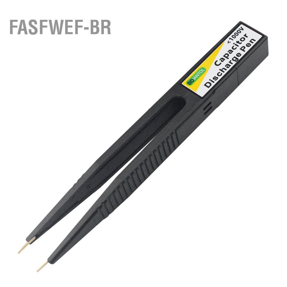Fasfwef-br Caneta de descarga de capacitor Dioche 1000V portátil descarregando reparos eletrônicos constantes