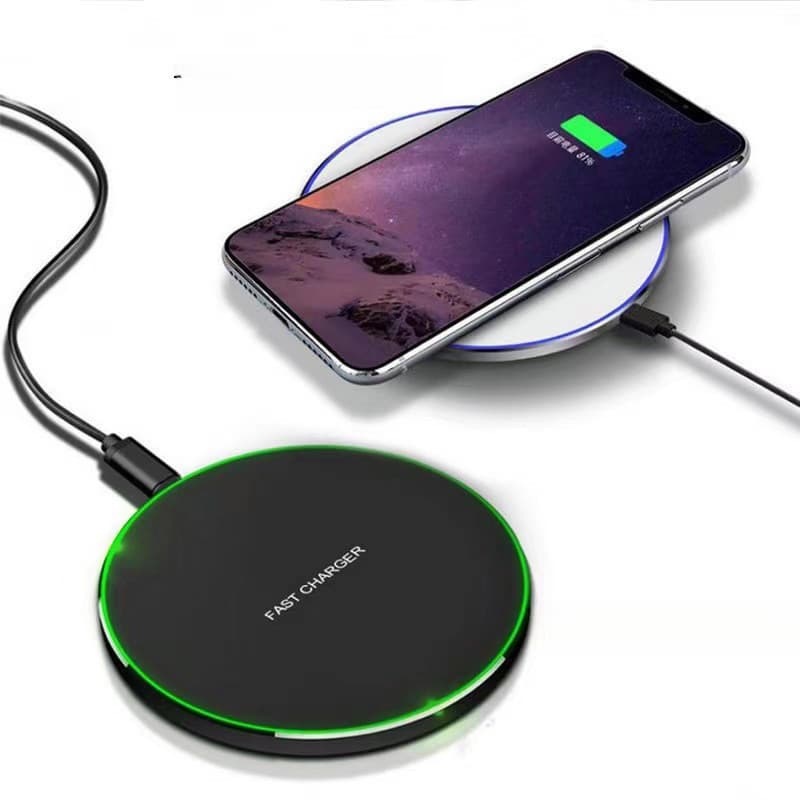 Carregador Circular Sem Fio Emissor De 15W