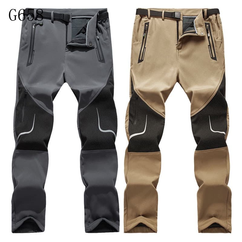 Calças de Lã Impermeáveis para Homens, Tamanhos S-5XL, para Esqui, Caminhada, Inverno, Atividades ao Ar Livre, Térmicas,