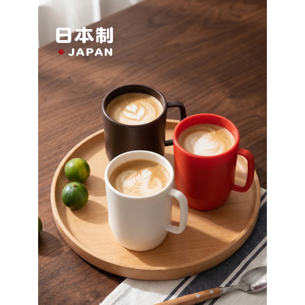 Caneca inomata importada do japão, xícara de café, chá, micro-ondas, aquecimento, copo de leite, copo para beber 350ml