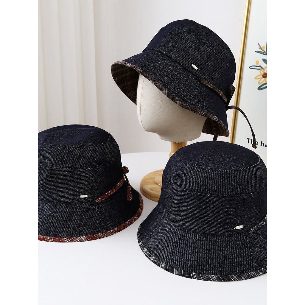 Nicho chapéu de sol verão estilo japonês novo estilo elegante atmosfera pequeno rosto protetor solar balde chapéu dobráv