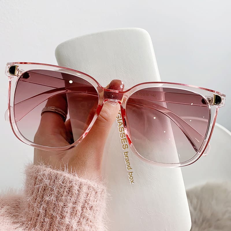 kit oculos de sol feminino oculos clip on de sol de sol temperamento mais fino olhar moda feminina óculos