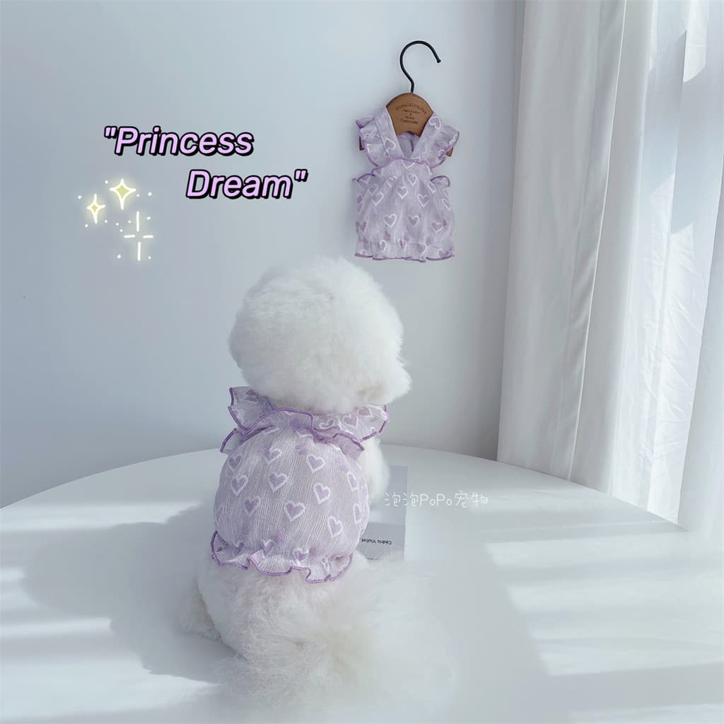 Roupas para animais de estimação cão gato estilingue malha fina Flash Jacquard respirável colete filhotes Bichon Pomeran