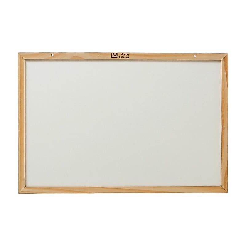 Quadro Branco 90X60 Moldura em Madeira Escolar Grande Lousa Branca Bem Lisinha e Fácil de Apagar