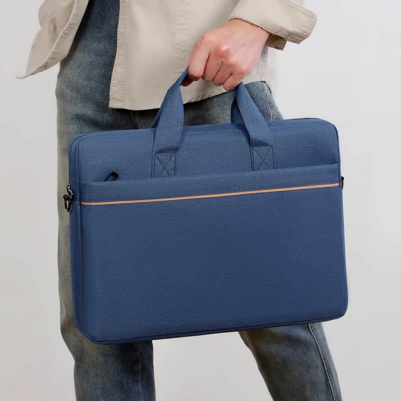 Nova bolsa de computador de grande capacidade simples moda bolsa de ombro à prova dwaterproof água Casual Notebook forro