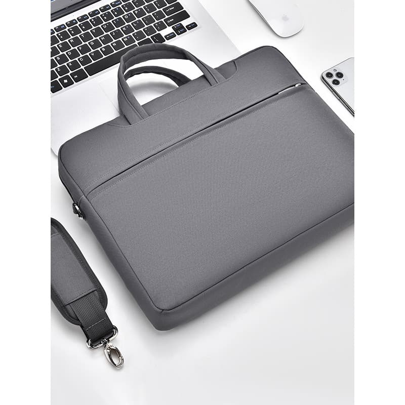 Bolsa maleta negócios Casual textura Tablet saco forro caso protetor viagem de negócios Commuter documento bolsa