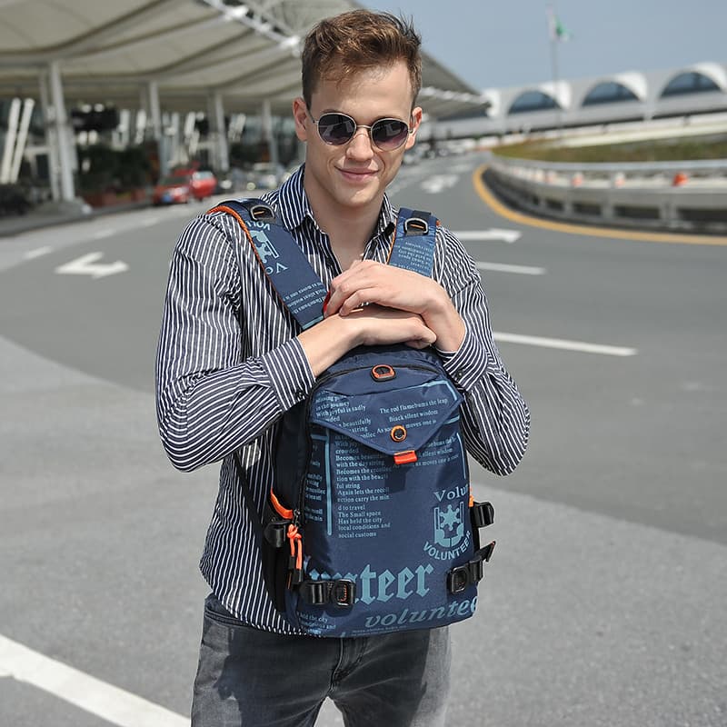 Mochila genuína masculina versão coreana mochila feminina estudante do ensino médio mochila bolsa de computador bolsa de
