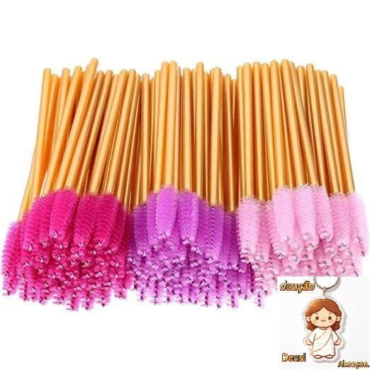 50pcs Escova Descartável De Cristal Para Cílios Pentear Pestanas Extensão De Maquiagem Profissional Ferramenta De Beleza