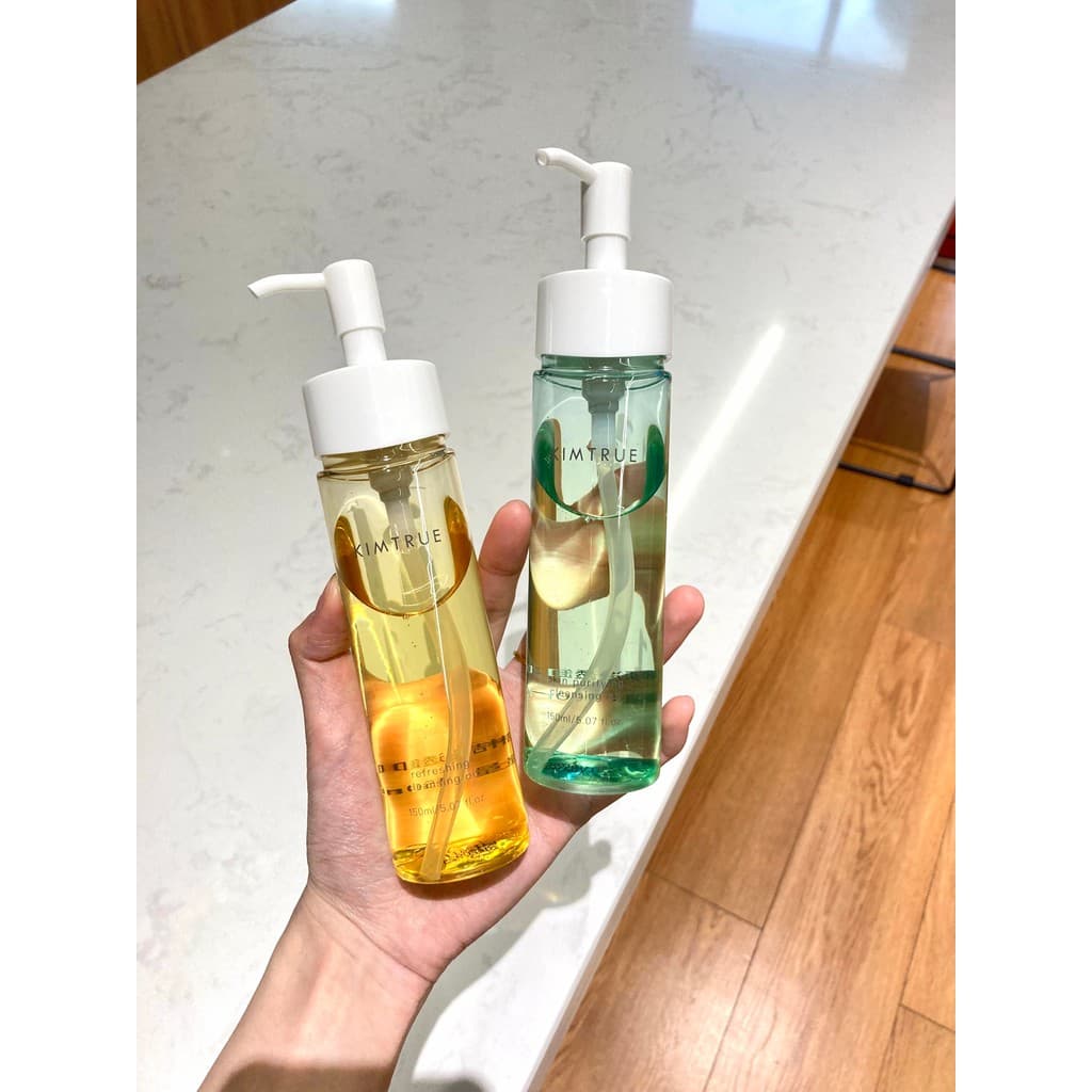 Realmente pode remover!E primeiro óleo de limpeza pepino pele sensível limpeza olho lábio removedor de maquiagem creme d