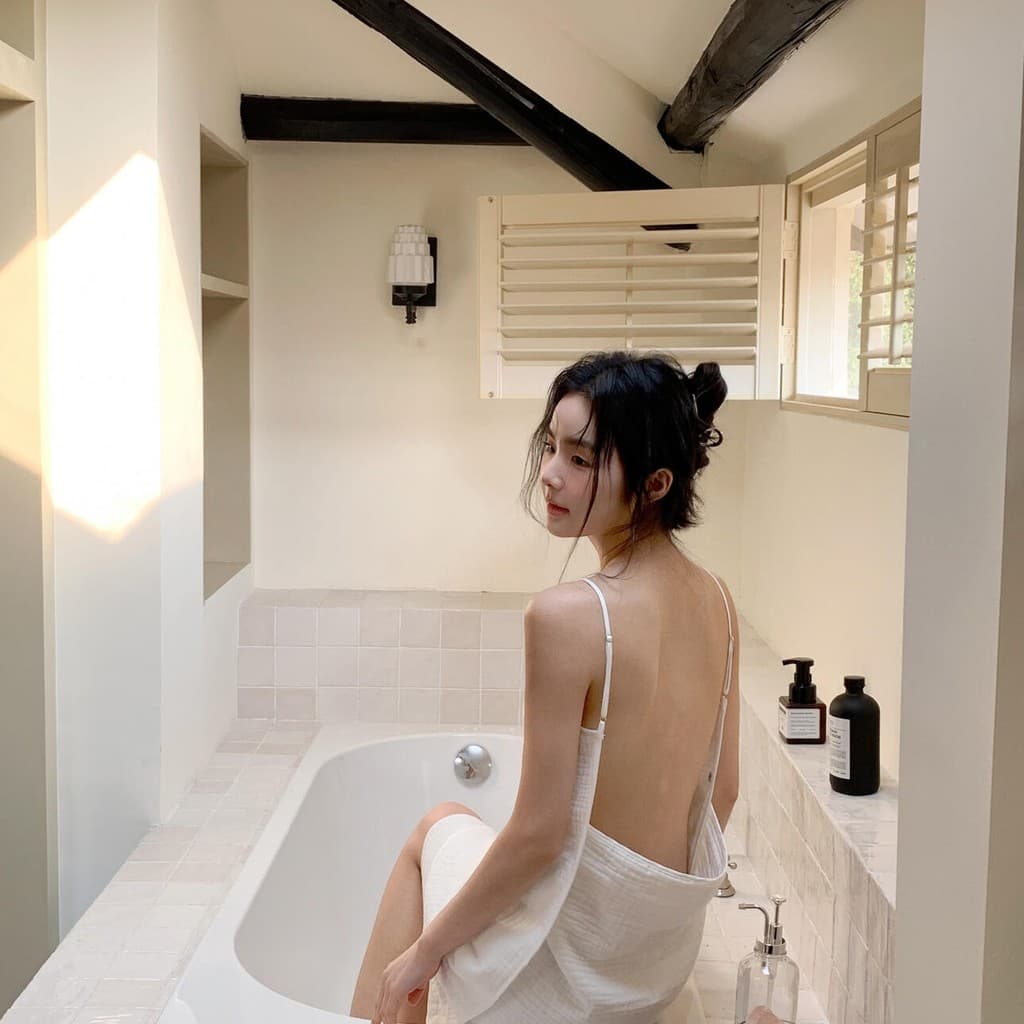 Pijamas de algodão puro feminino primavera outono verão 2025 novo estilo estilingue camisola toalha de banho roupão saia