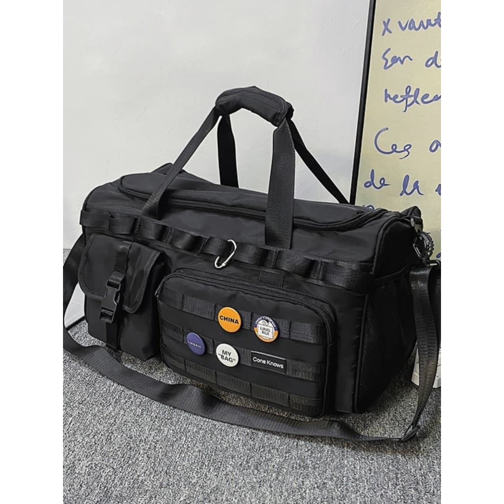 Saco de viagem grande capacidade saco de ginásio masculino saco de treinamento esportivo multifuncional portátil mochila