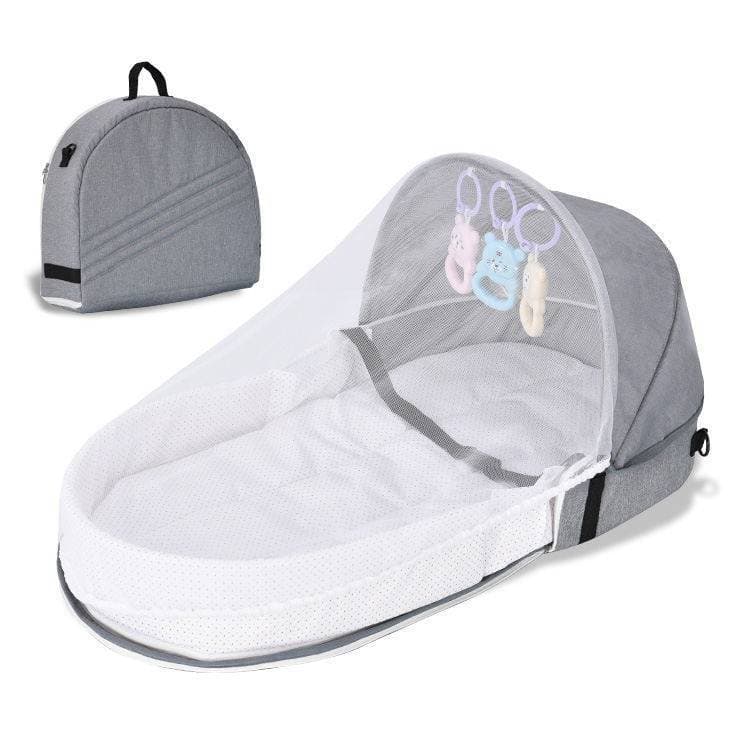 Berço portátil dobrável à prova de pressão, cama intermediária, isolamento para bebês recém-nascidos, berço biônico para