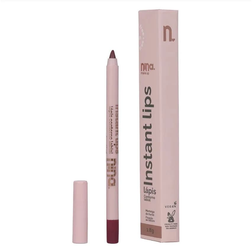 NINA LÁPIS CONTORNO INSTANT LIPS PRINCÍPIO
