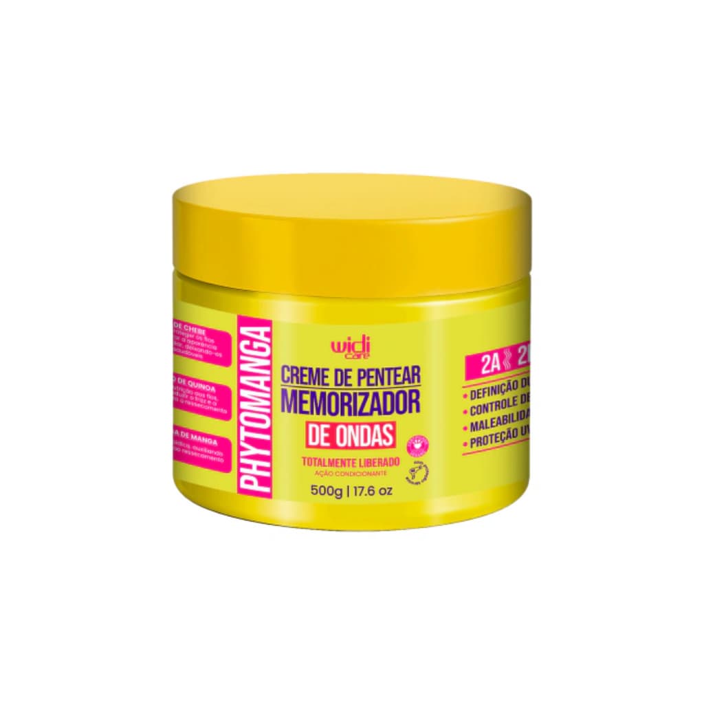Phytomanga Creme De Pentear Memorizador De Ondas  500g - Widi Care
