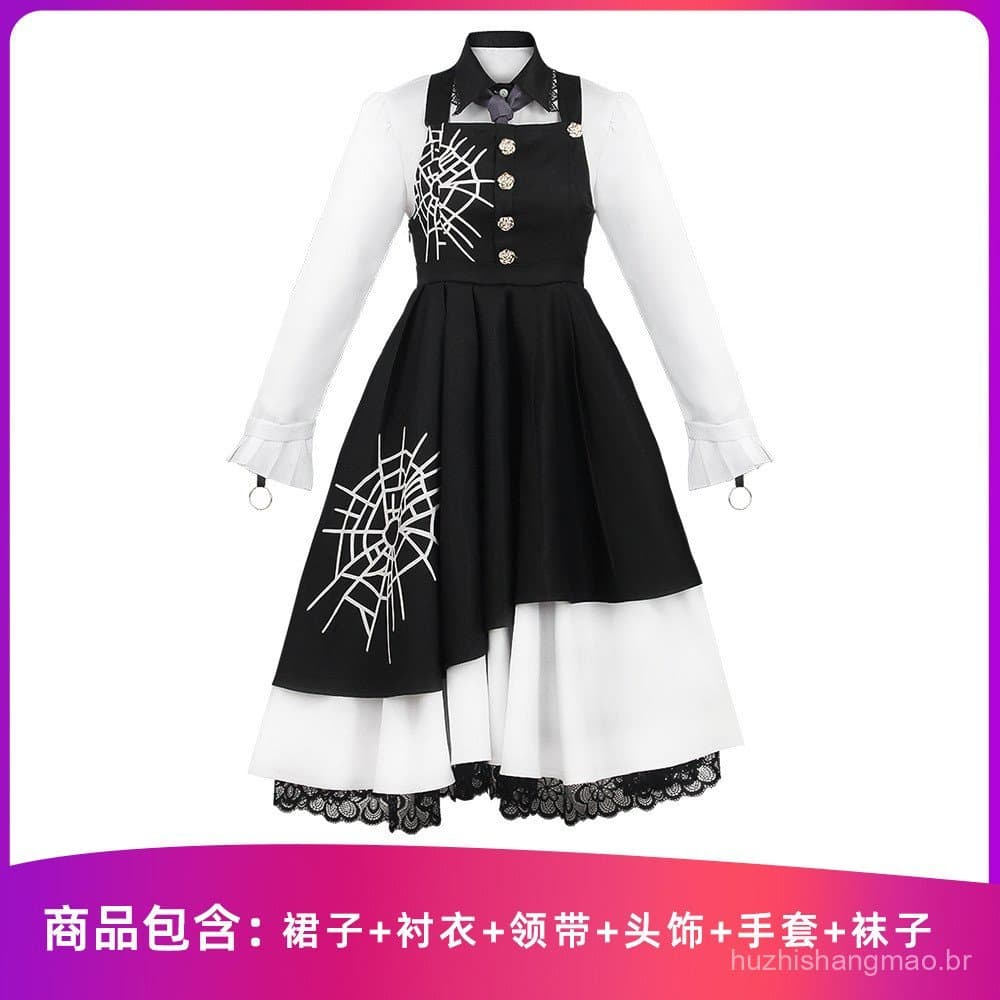 Cosplay de Danganronpa Kirumi Tojou Uniforme JK Fantasia de Anime