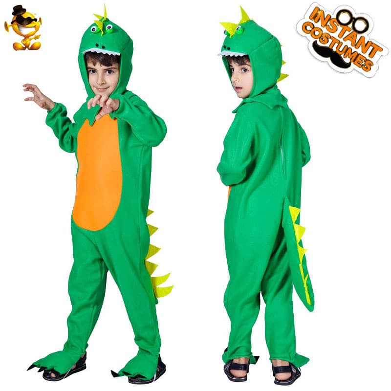 Halloween menino crianças bonito engraçado pequeno dinossauro Role-Playing traje dinossauro palco desempenho traje