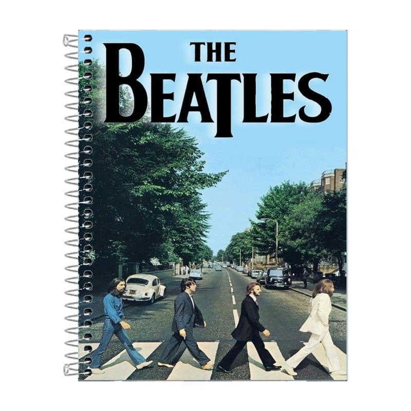 Caderno The Beatles 1 ou 10 matérias