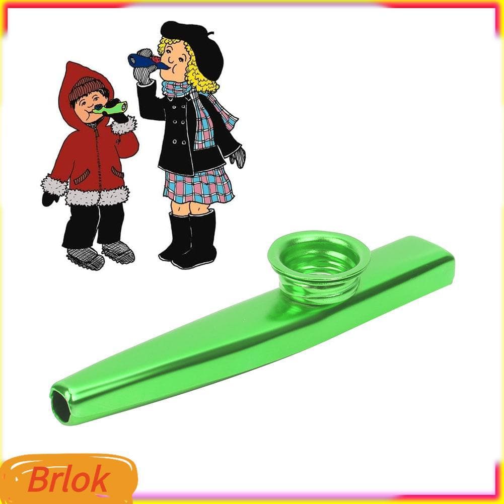 Brlok-br Instrumento Kazoo Acabamento fino, não é fácil de danificar Estrutura simples para amantes que praticam