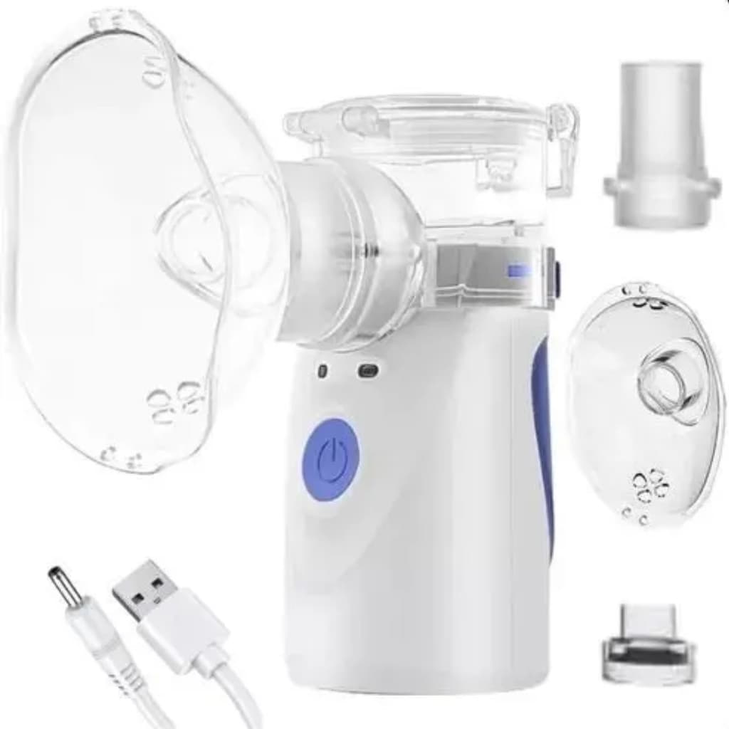 Nebulizador Inalador Portátil Sem Fio Ultrassônico Polloro