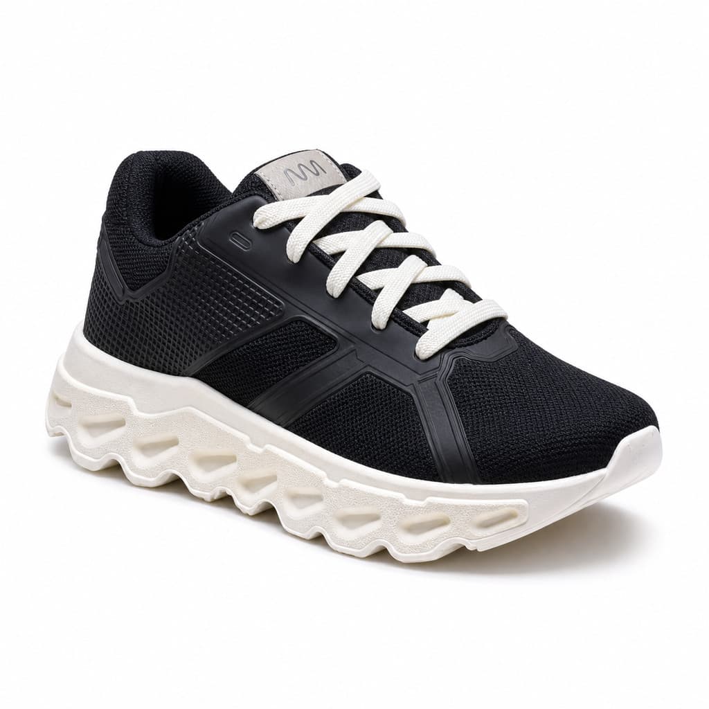 Tênis Masculino Feminino Esportivo Ultraleve Macio Knit Respirável Academia Caminhada Trabalho Escolar