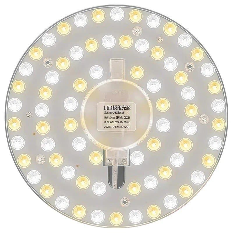 Luz de Painel Redonda LED AC220V com Sucção Magnética, Disponível em Várias Potências.