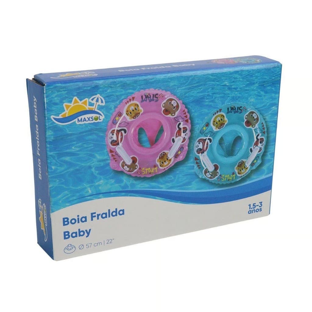 Boia com Assento Infantil 57cm Animais Color