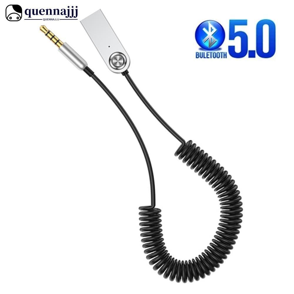 QUENNA Aux Adaptador Bluetooth Dongle Cabo Para Carro 3.5mm Jack 5.0 4.2 4.0 Receptor Alto-Falante De Música De Áudio M4