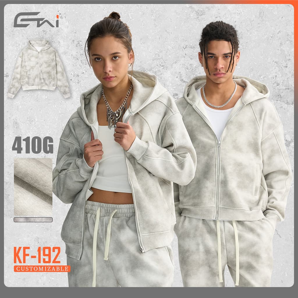 Roupas masculinas ETAI|Solto Retro angustiado estilo zíper moletom masculino Street Wear superior conexão masculina pesa