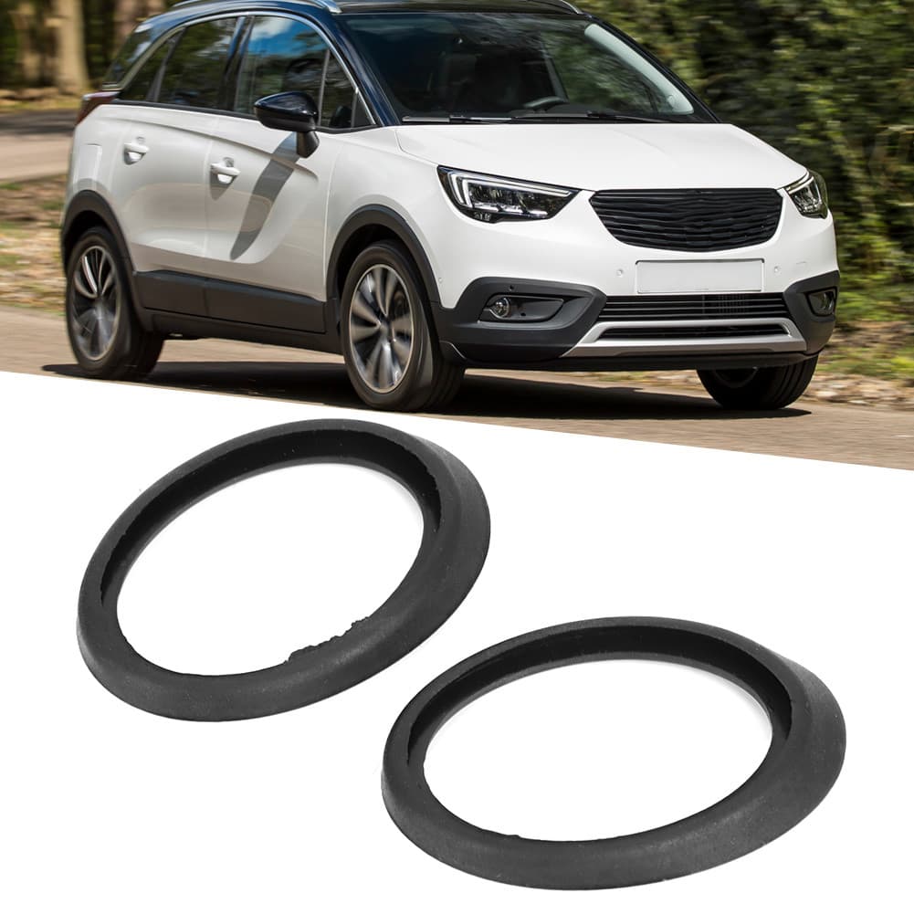 TMA ~ 2 Peças De Borracha Para Antena De Teto De Carro , Junta De Vedação , Acessório Automático Adequado Honda