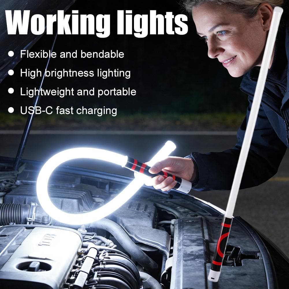 Lanterna LED Vara Flexível De Alto Lúmen Rotativo Portátil Ferramenta De Iluminação Automotiva Profissional Luz De Traba