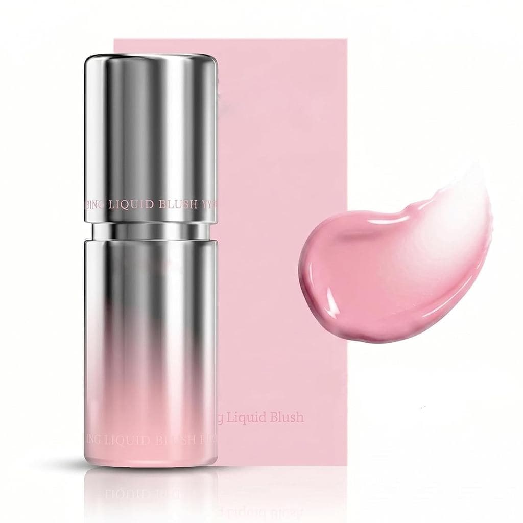 IwawBlush, Blush IwawBlush para os pés - Blush com textura de gelatina e ponta de esponja, Blush nude mate construível,