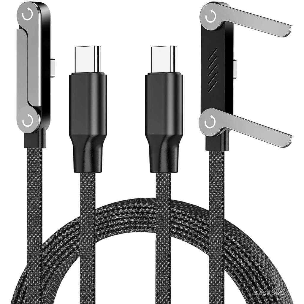[Cabo de Carregamento USB C para USB C Certificado pela Apple MFi] 6 pés 60W 3 unidades, Cabo USB C com Revestimento de