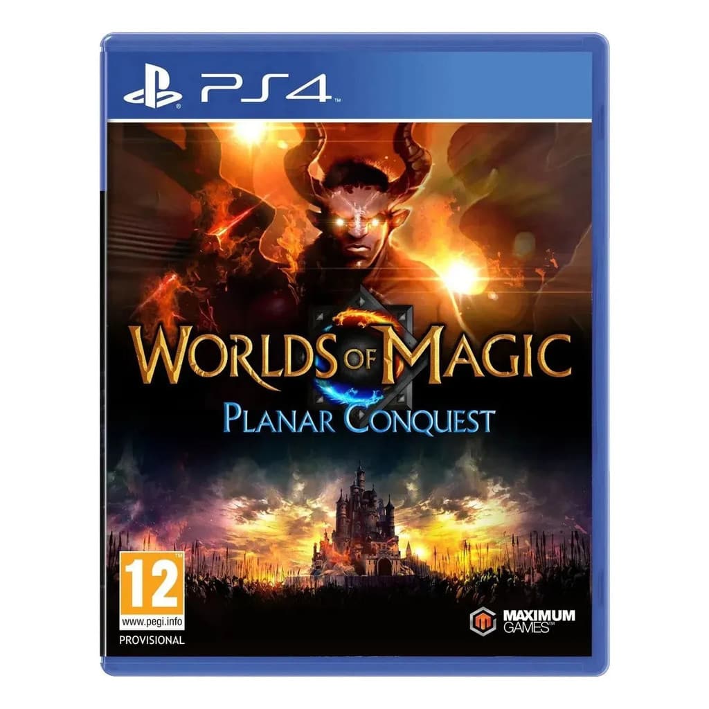 Worlds of Magic: Planar Conquest - Edição PS4 | Mídia Física Oficial | Novo e Lacrado na Caixa