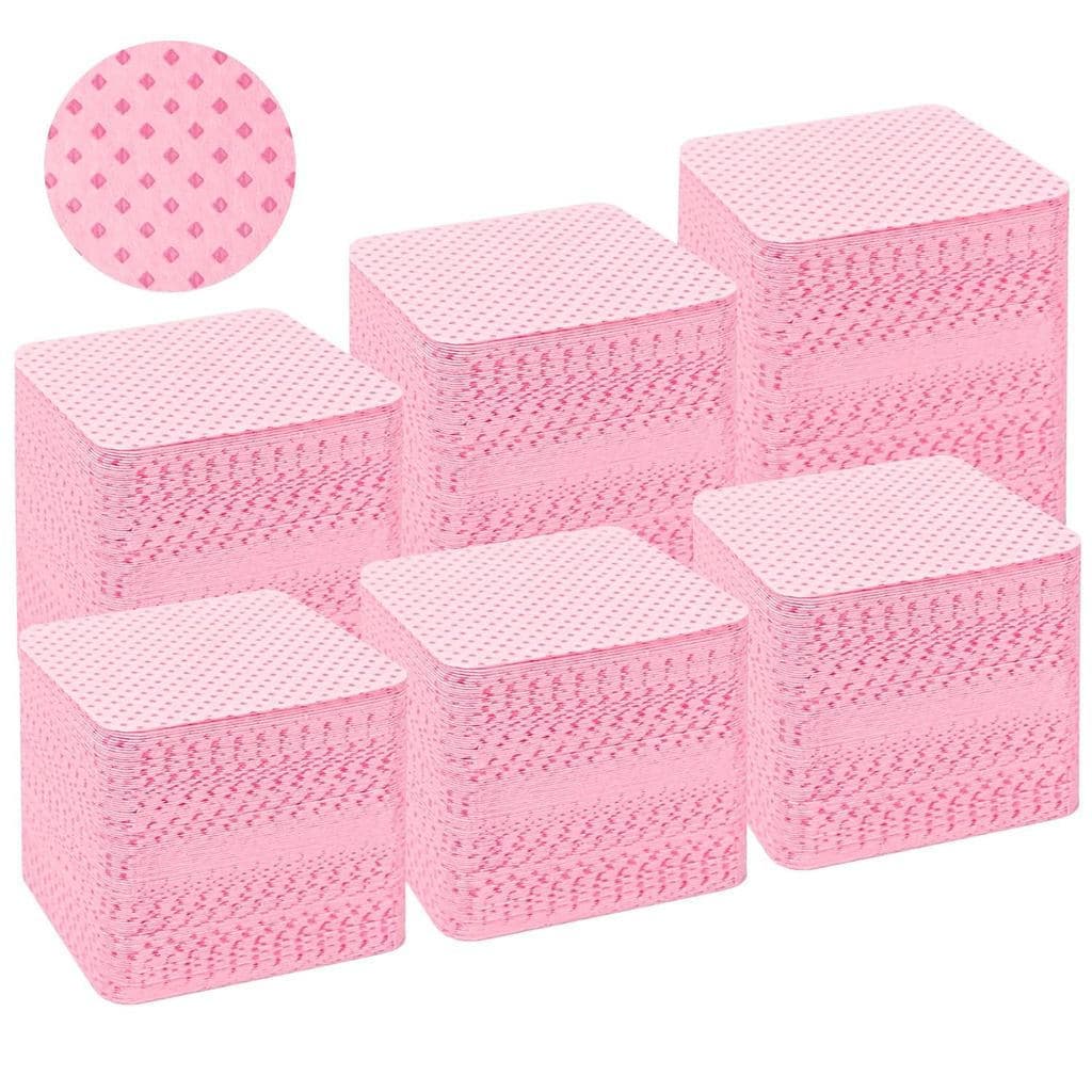 Toalhetes para unhas sem fiapos, 540 unidades de toalhetes removedores de esmalte, toalhetes macios e super absorventes,