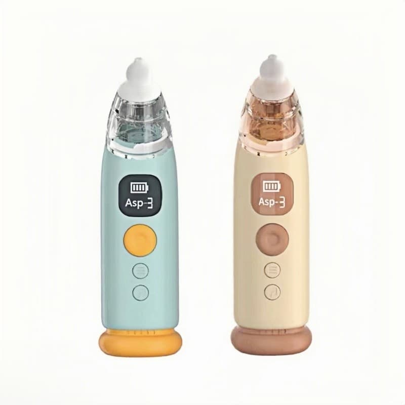 Aspirador Nasal Elétrico USB para Nariz de Bebê e Infantil