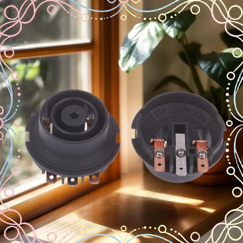 BUD Chaleira Elétrica Termostato Acoplador Conector Interruptor Para Substituição Base Contato Elétrico Estável E Contro